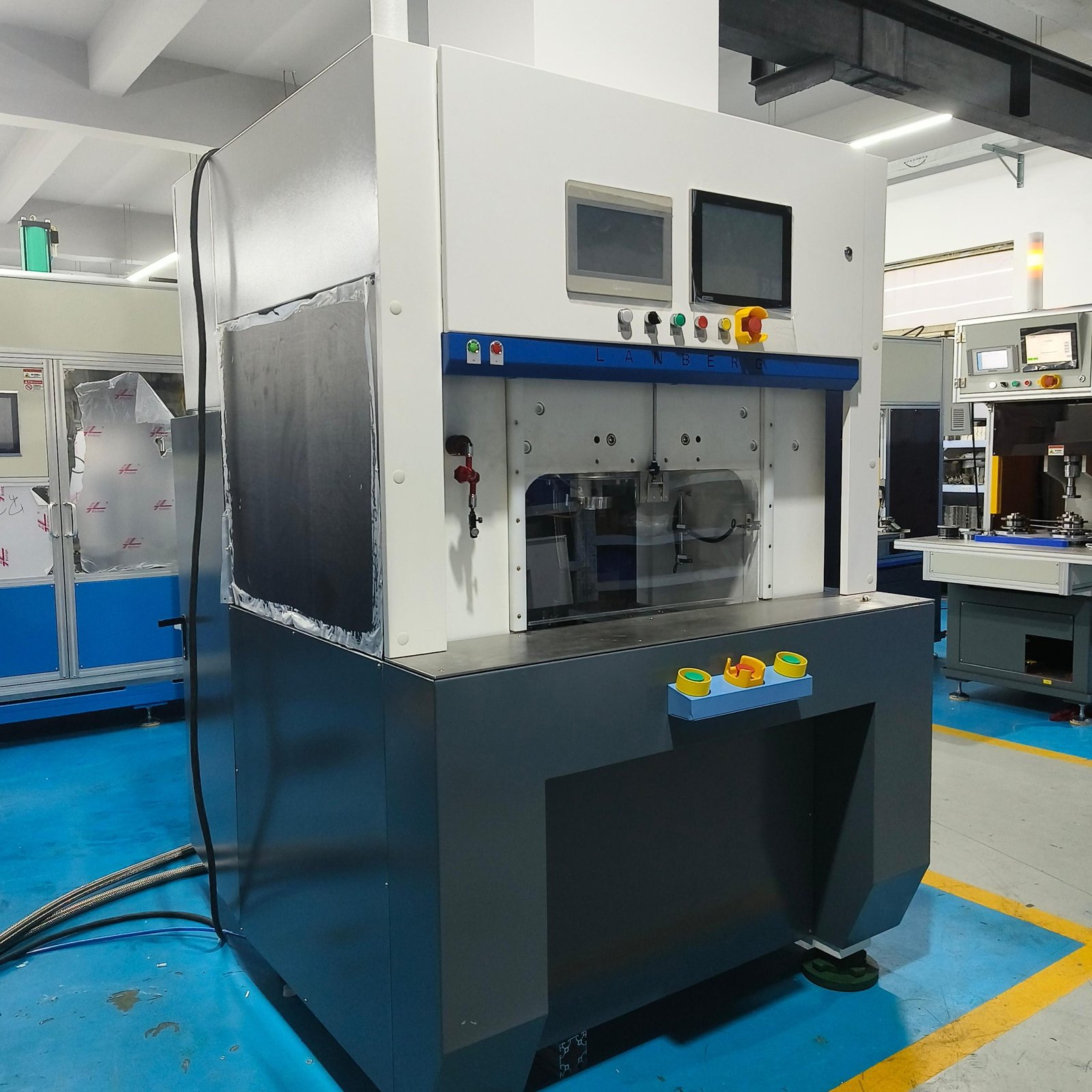 Gen 3 Hub Unit Bearing Semi-Automatic End Spline Rotary Rolling Riveting Machine - Image 2