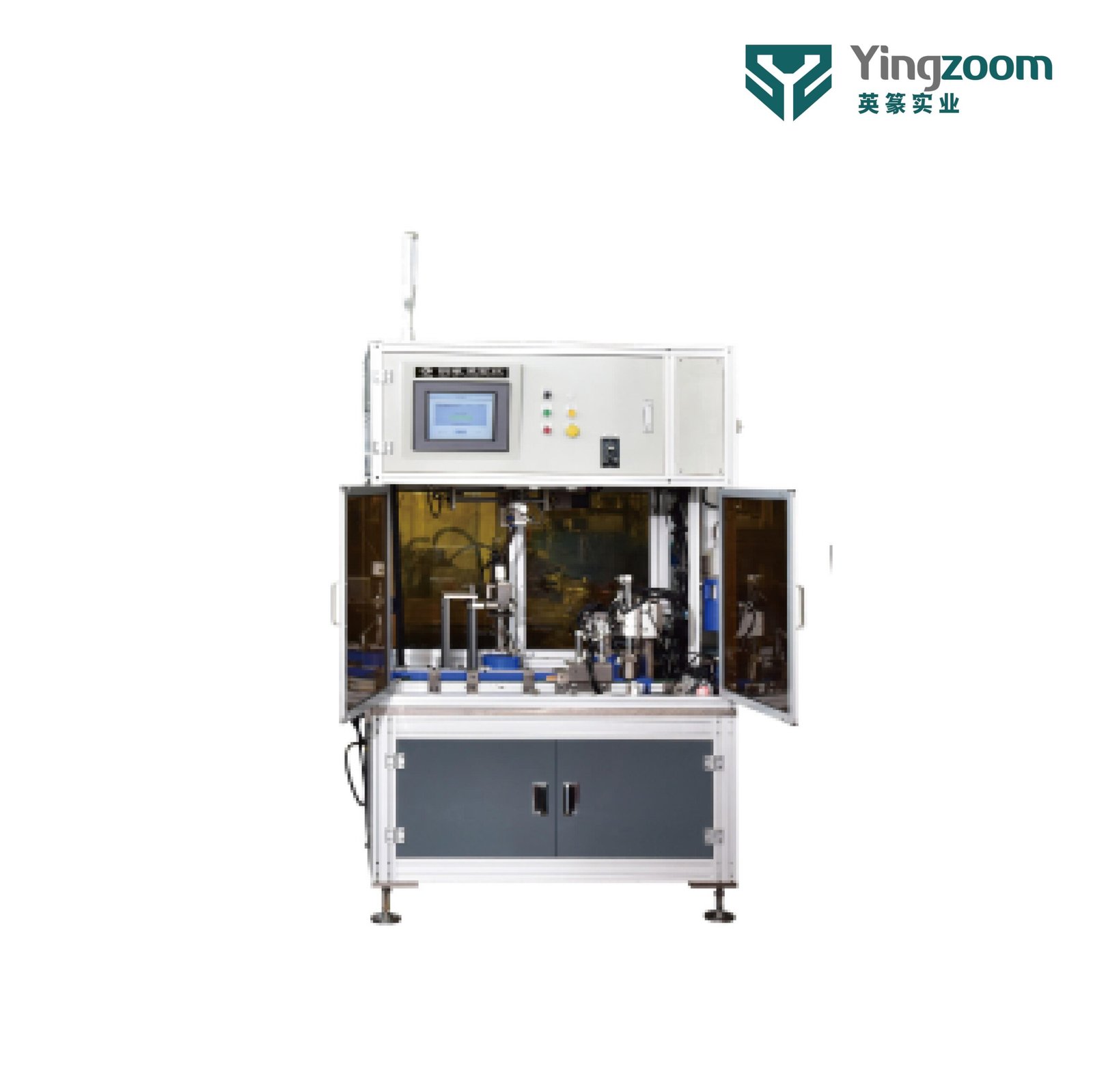 Full automatic steel ball assembly machine