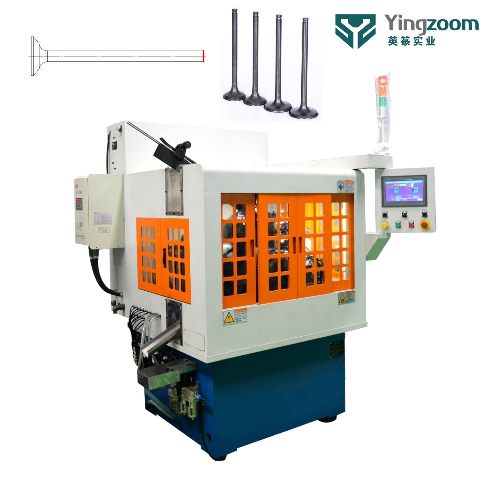 Automatic Car Accessories Intake Valve Cutting Machine