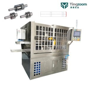 Automatic Water Pump Bearing Mandrel Double Station End Face Grinding Machine