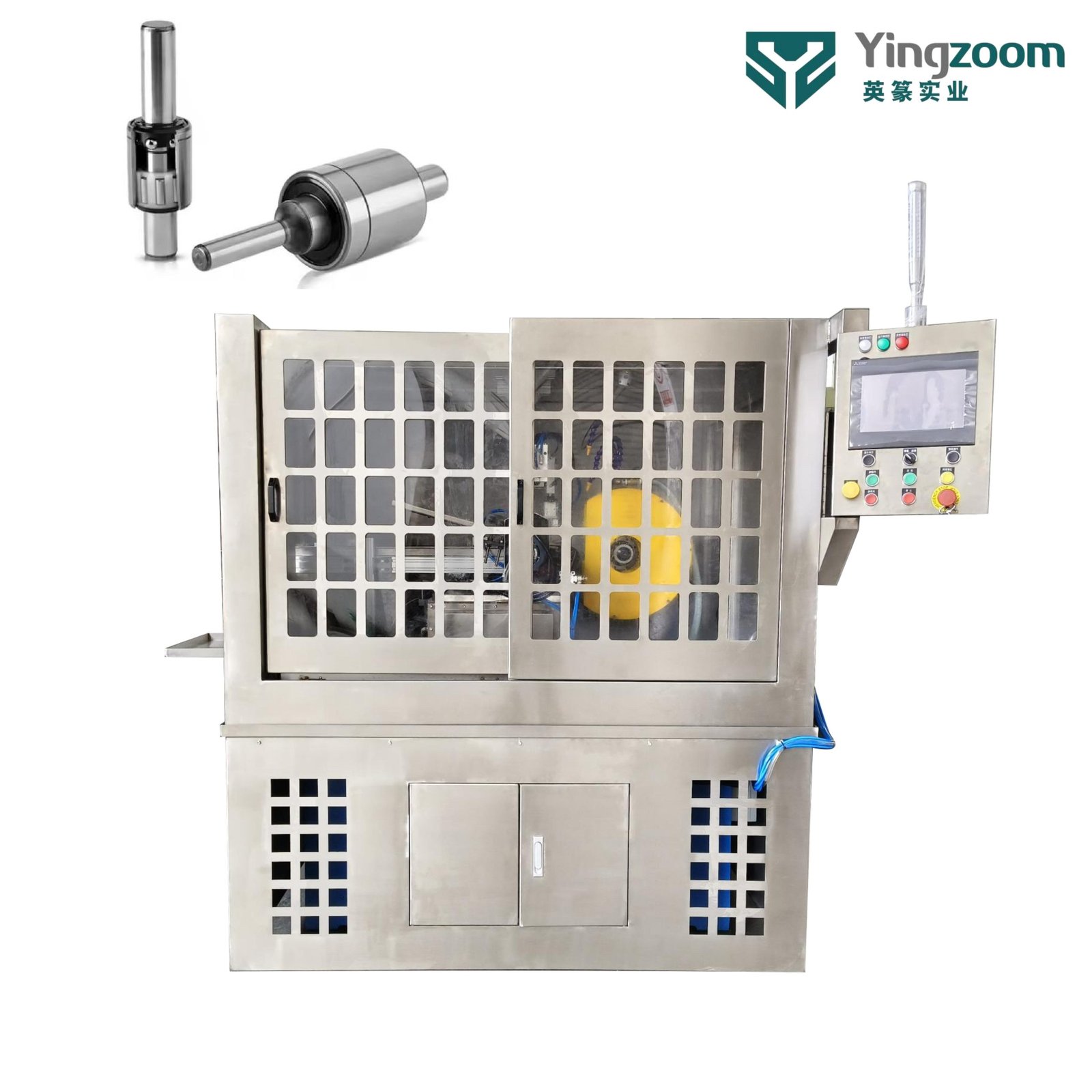 Automatic Water Pump Bearing Mandrel Single Groove Superfinishing Machine