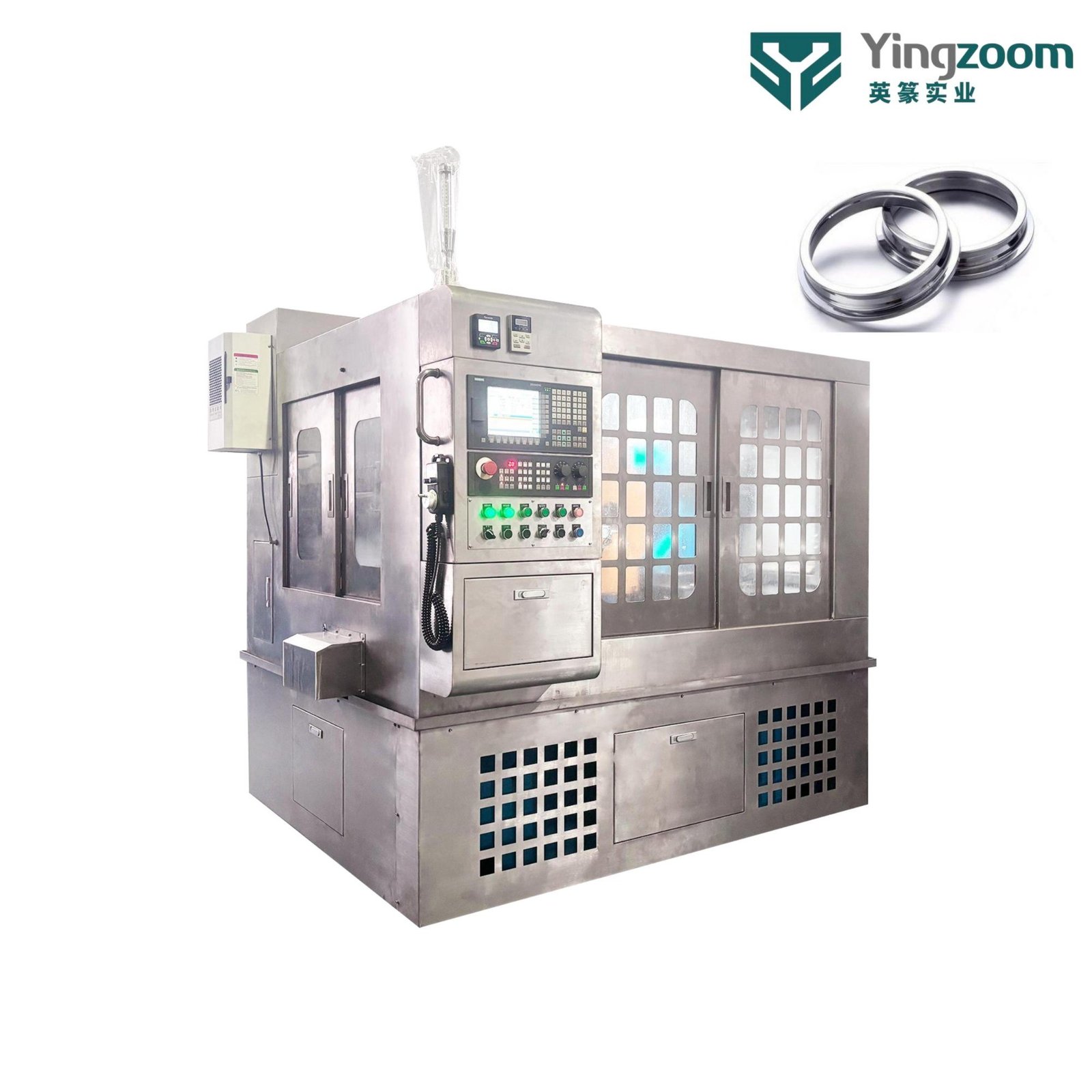 Fully automatic ring cup bore grinder